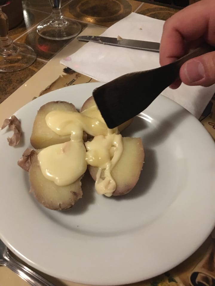 La Raclette.